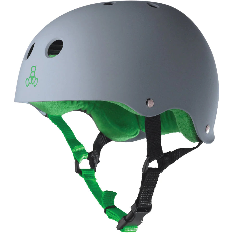 Triple 8 Carbon Rubber Skate Helmet