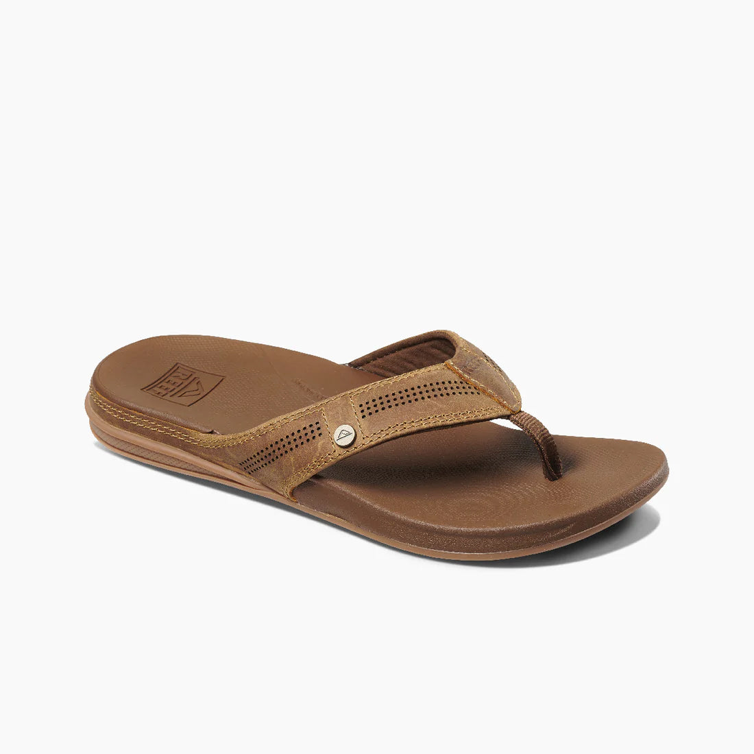 Reef Mens Cushion Lux Toffee Sandals