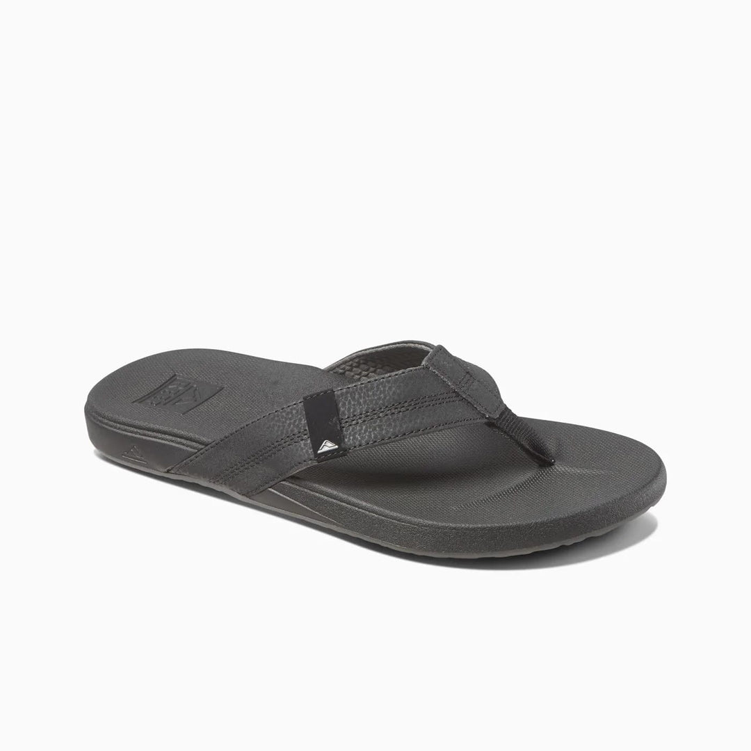 Reef Mens Cushion Phantom 2.0 Black Sandal – Waterboyz display picture 1