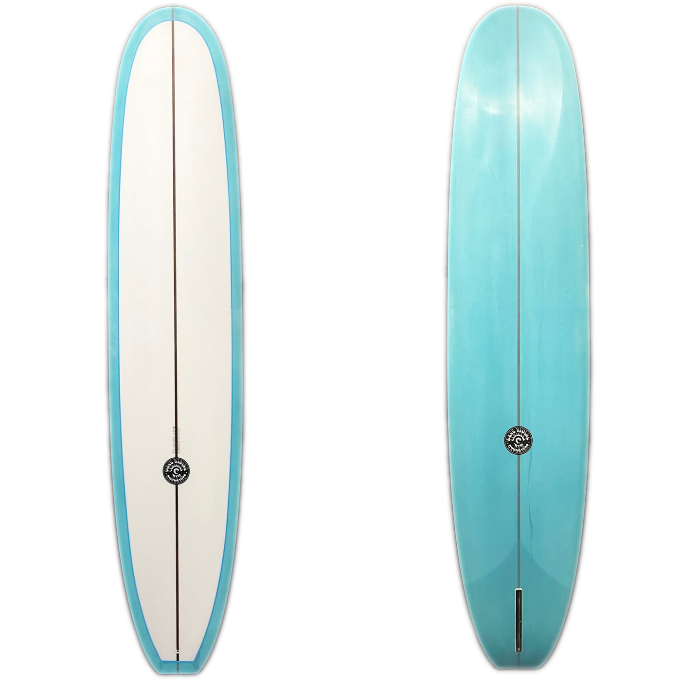 WRV 9'0" Brazie Captin's Log Blue Tint Surfboard