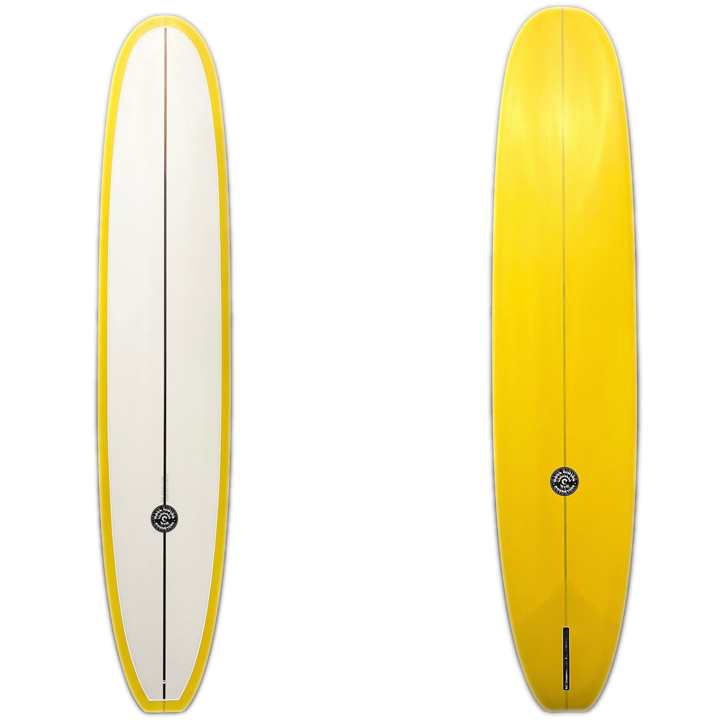 WRV 9'6" Brazie Captin's Log Yellow Tint Surfboard