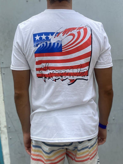 WBZ Flag Wave S/S Tee