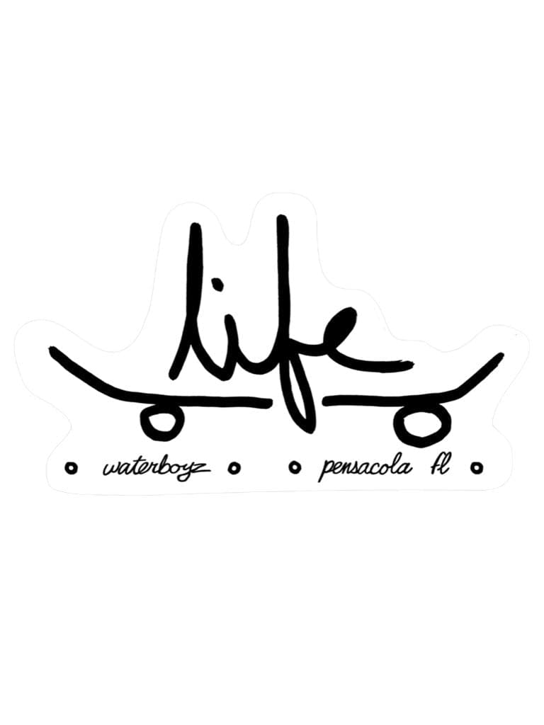 WBZ Skate Life Sticker