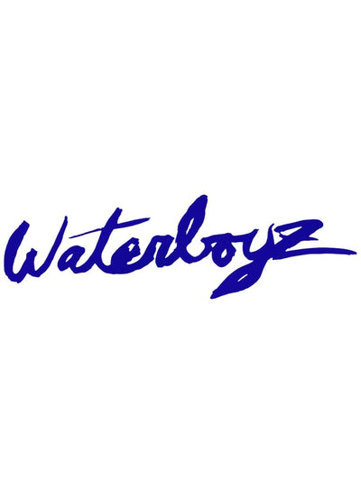 Waterboyz Script 7 Inch Sticker