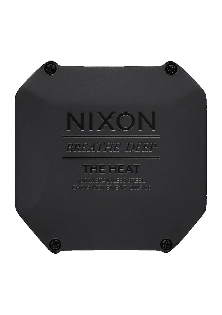 Nixon Heat Black/Red Watch – Waterboyz