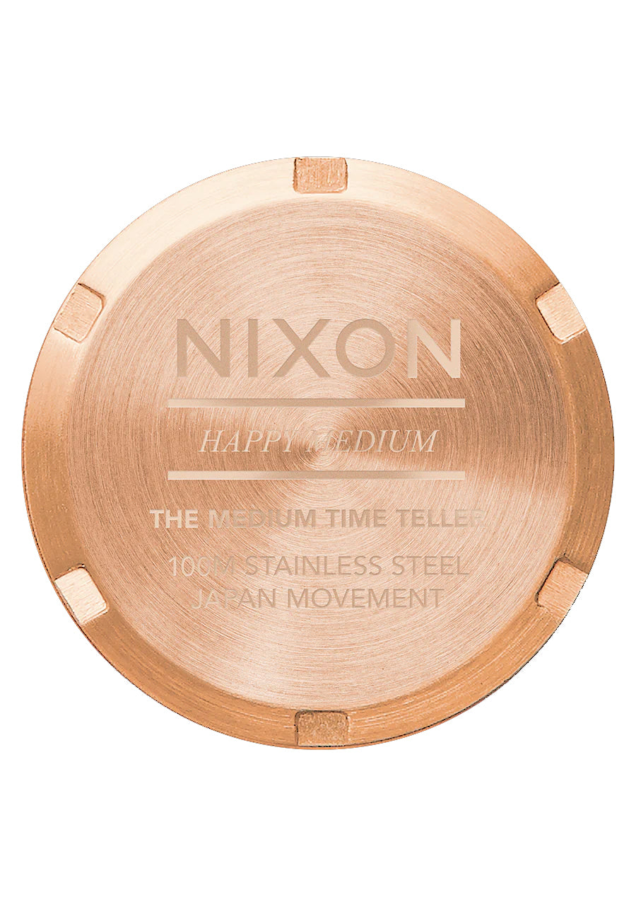 Nixon Med. Time Teller All Rose Gold