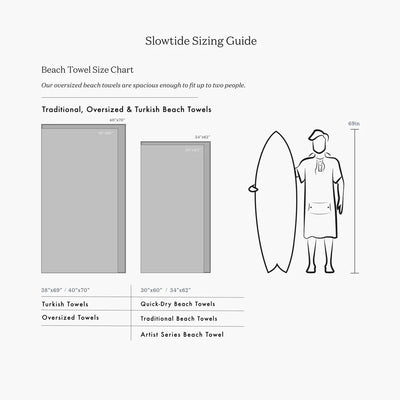 Slowtide Shine On Multi Beach Towel