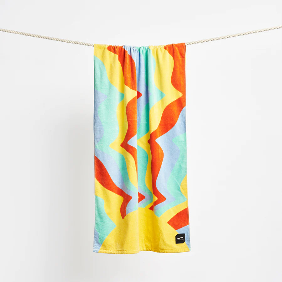 Slowtide Shine On Neon Beach Towel