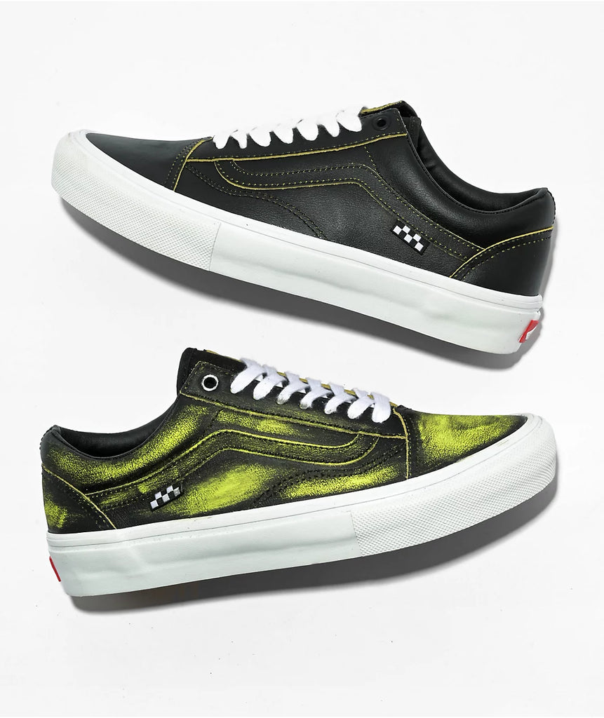 Vans Skate Old Skool Wearaway Black/Lime – Waterboyz