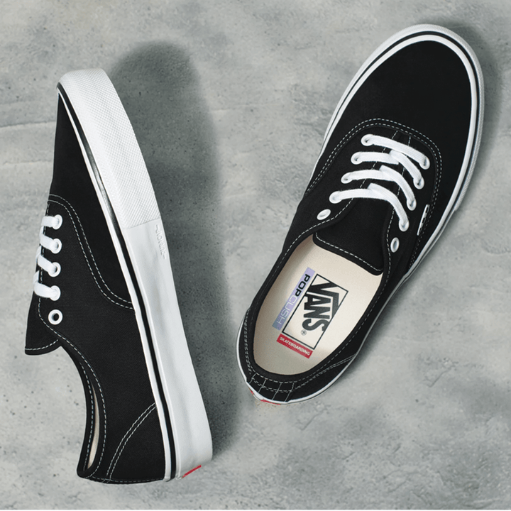 Vans Skate Authentic Black/White – Waterboyz Vans Skate Authentic Black/White – Waterboyz